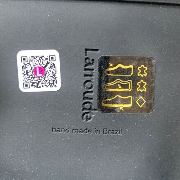 Larroudé Cream Leather Hardy Motorcycle Boots Western Concho Style Buckles 8.5 - Picture 9 of 13